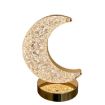 Picture of Moon Lamp Moon shape Crystal Lamp Decor Table Lamp Luxury Table lamp 3 in 1 Light Decoration light