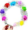 Picture of LED Flower Wreath Hair Colourful   Led Lights Line