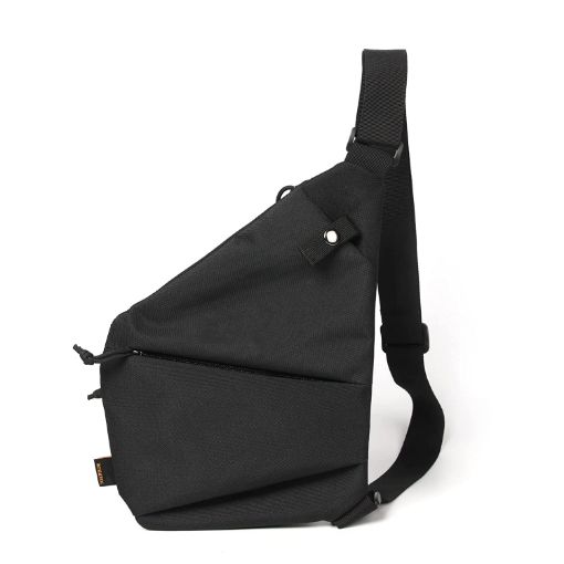 Picture of Cross Body bag Single Shoulder Causal Large Capacity Polyester men chest bag