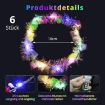 Picture of LED Flower Wreath Hair Colourful   Led Lights Line