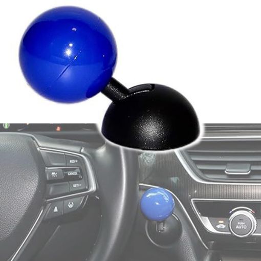 Picture of Car Push to Start Button Rocker Car Push Start Button Cover One-Touch Start Button
