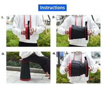 Picture of TELESCOPING FOLDING STOOL