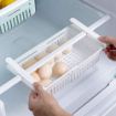 Picture of Adjustable Storage Basket fridge Fridge Storage Rack Plastic Fridge Space Saver Food Organizer Tray Fridge Storage Racks Food Storage Racks food container high quality plastic material Kitchen Storage Box