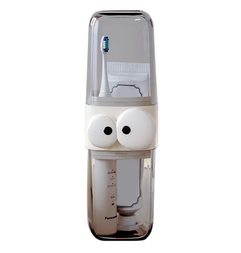 Picture of TRAVEL TOOTHBRUSH HOLDER COVER Clear Travel Toothbrush Portable Travel Toothbrush Case
