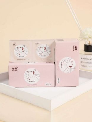 Picture of NAIL REMOVAL WET WIPES (100 PC)