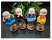 Picture of Spring Buddha 4 Pcs Spring Buddha Monk  laughing buddha lucky buddha