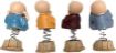Picture of Spring Buddha 4 Pcs Spring Buddha Monk  laughing buddha lucky buddha