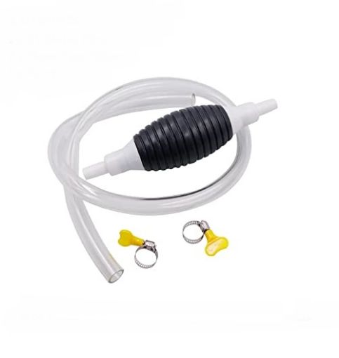 Picture of Fuel Transfer Pump Kit Suction Pipe High Flow Siphon Hand Oil Pump  Car Fuel Pump