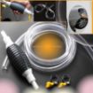 Picture of Fuel Transfer Pump Kit Suction Pipe High Flow Siphon Hand Oil Pump  Car Fuel Pump