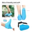 Picture of Non - Slip Rain Snow Overshoe Resistant Stretchable Reusable Shoe Cover Silicone Boots Shoe Cover
