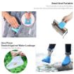 Picture of Non - Slip Rain Snow Overshoe Resistant Stretchable Reusable Shoe Cover Silicone Boots Shoe Cover