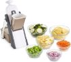 Picture of Plastic Adjustable Safe Hand Press Safe Slice Vegetable and Fruit Slicer