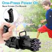 Picture of 8-Hole Electric Bubbles Gun New Bubble Machine Outdoor Toys New Gatling Bubble Machine