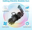Picture of 8-Hole Electric Bubbles Gun New Bubble Machine Outdoor Toys New Gatling Bubble Machine