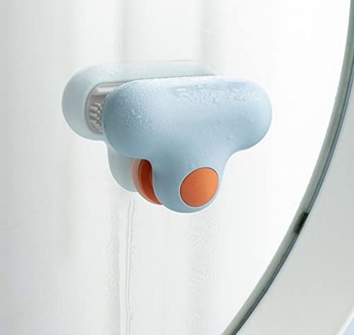 Picture of T-Shaped Descaling Glass Brush, Bathroom Toilet Glass Mirror Wiper, Decontamination Cleaning Brush, Eraser For Daily Use