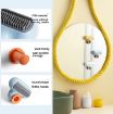 Picture of T-Shaped Descaling Glass Brush, Bathroom Toilet Glass Mirror Wiper, Decontamination Cleaning Brush, Eraser For Daily Use