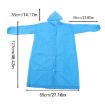 Picture of Raincoat Long Raincoat Rain Cap Rainwear Waterproof Reusable Rain Jacket