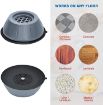 Picture of Washer Dryer Anti Vibration Pad  Washing Machine Anti Vibration Pads Washer Foot Pads Dryer Heightening Pads   4Pc Anti Vibration Pads