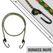 Picture of Multipurpose Ultra Flexible Bungee Rope Bungee Cord with Metal Hooks doori bike rope strip