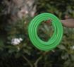 Picture of GREEN 10 METER WASHER PIPE Heavy Duty Highly Durable PVC Plain Green Braided Water Hose Pipe