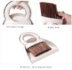 Picture of Plastic Sweep Brush and Dustpan Cleaning Broom Set Mini Supdi with Brush Broom Set for Multipurpose Cleaning Laptops Keyboards Dining Table Car Seats Carpets