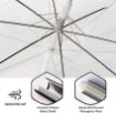 Picture of Transparent Umbrella  Travel Umbrella  Photo Prop Weddings Travel Umbrella