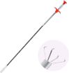 Picture of Hair Catchingl Sink Overflow Drain Cleaning Drain Clog Water Pipe Sink Cleaner Snake Unblocked Kitchen Bath Rod Hair Remover  ABS and Stainless Steel Hair Catching Drain Cleaner Wire Spring Sink Cleaning Stick