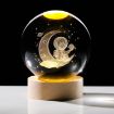 Picture of 3D Crystal Ball Night Lamp(6 cm) Crystal Ball Night Lamp Night Lights Decorative Lamp