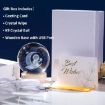 Picture of 3D Crystal Ball Night Lamp(6 cm) Crystal Ball Night Lamp Night Lights Decorative Lamp