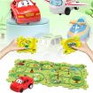 Picture of Rail Car Puzzle Car Track Puzzle Car Track Toys for Kids