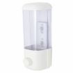 Picture of LIQUID DISPENSER Transparent Wall Mounted Manual Soap Dispenser Abs Box  Wall Mount Soap Dispenser,Bathroom Wall Mount Shower Shampoo Lotion Container Holder System soap Dispenser