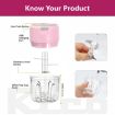 Picture of Kitchen Electric Vegetable Cutter Mini Grinder Japanese Technology CHOPPER GARLIC CHOPPER