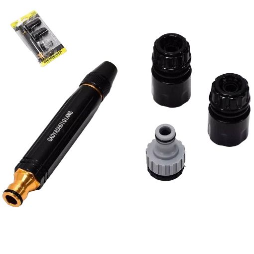 Picture of NEW SPRAY WATER GUN KIT Portable High Pressure Washing Water Gun Direct Spray Gun New Direct Spray Car Wash Water Gun