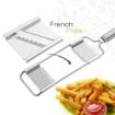 Picture of 6 in 1 Stainless Steel Manual Slicer Vegetable Cutter  Potato Chips Cutter French Fries Maker
