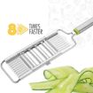 Picture of 6 in 1 Stainless Steel Manual Slicer Vegetable Cutter  Potato Chips Cutter French Fries Maker
