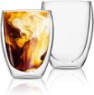 Picture of Double Wall Insulated Glass Coffee Cups Double Wall Thermal Insulated Mug