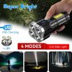 Picture of 4-core Super Bright Flashlight Flashlight with 4 Modes FLASHLIGHT TORCH TORCH LIGHT NEW TORCH LIGHT