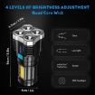 Picture of 4-core Super Bright Flashlight Flashlight with 4 Modes FLASHLIGHT TORCH TORCH LIGHT NEW TORCH LIGHT