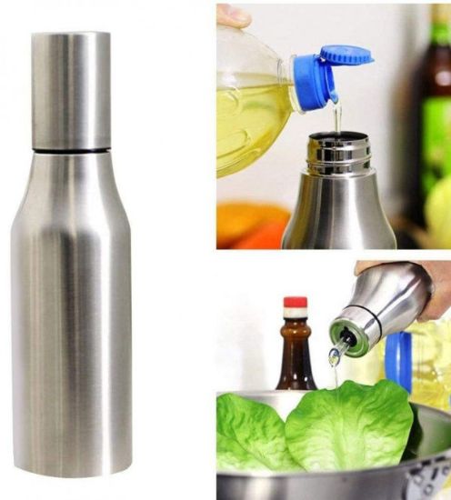 Picture of 1000 MI STEEL OIL DISPENSER BOTTLE  ( OIL POT)
