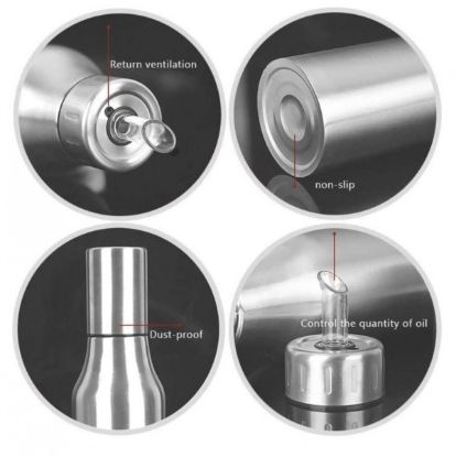 Picture of 1000 MI STEEL OIL DISPENSER BOTTLE  ( OIL POT)