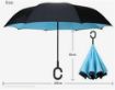 Picture of C Umbrella Reverse Inverted Windproof C-Shaped Handle Inside Out Folding Umbrella  Double Layer umbrella q