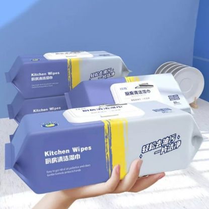 Picture of 80 PCS KITCHEN CLEANING WIPES