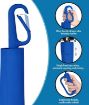 Picture of Umbrella 3-Fold Travel Umbrella Magic Umbrella UV Umbrella with Novelty Carabiner Handle