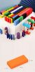 Picture of domino Colorful Wooden Domino Block Set wooden block