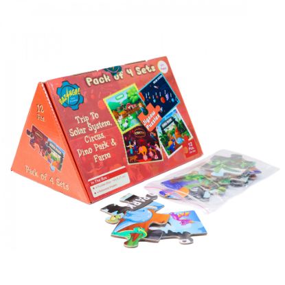 Picture of 4 PCS JIGSAW PUZZLES  (12 PCS ICH)