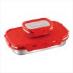Picture of Jumbo Stainless Steel Lunch Box  Steel Lunch Box Airtight Box