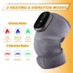 Picture of massage knee hot knee pad massager Electric Knee Heating Pad Vibration Massager knee vibrator 2 In 1 Rechargeable Massage Knee | Knee Massager | Warm Knee Massager Belt | Knee Vibration Massager