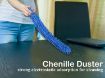 Picture of Cleaning Duster Brush with Extendable Rod Flexible Microfiber Cleaning Duster Brush for Ceiling Fan Home Cleaning Floor, Wall and Ceiling Flexible Broom Brush Mop With Extendable Handle Fan Cleaning Duster Dust Mop for Fan Mop