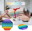 Picture of Pop It Fidget Toys Push Pop Bubble Fidget Sensory Toy Great Fidget Toy@Novelty Gifts Silicone Stress Relief Toy