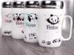 Picture of Ceramic Mug 400ml  tea cup coffee cup coffee mug Panda Ceramic Coffee Mug panda tea cup Glass Mirror Lid mug Glass Mirror Lid cup
